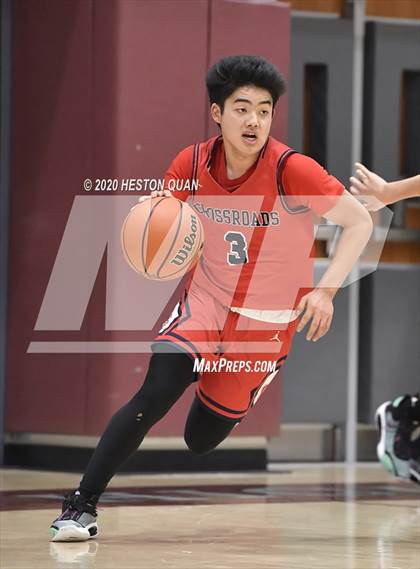 Thumbnail 1 in Crossroads vs. San Leandro (Rancho Mirage Holiday Invitational) photogallery.