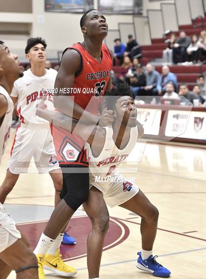 Thumbnail 2 in Crossroads vs. San Leandro (Rancho Mirage Holiday Invitational) photogallery.
