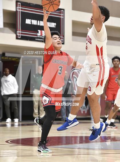 Thumbnail 3 in Crossroads vs. San Leandro (Rancho Mirage Holiday Invitational) photogallery.