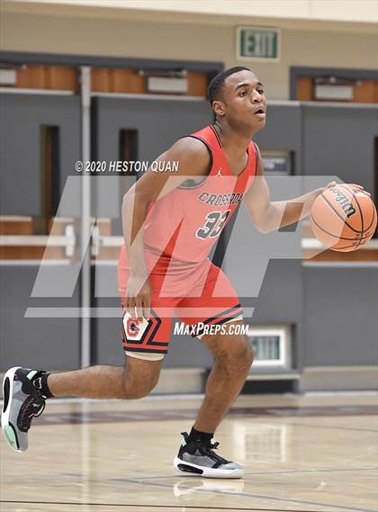 Thumbnail 3 in Crossroads vs. San Leandro (Rancho Mirage Holiday Invitational) photogallery.
