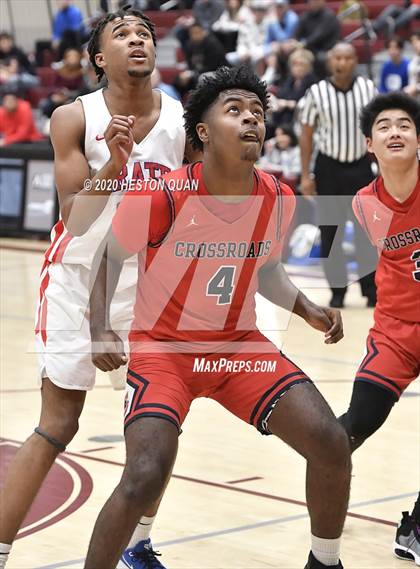 Thumbnail 1 in Crossroads vs. San Leandro (Rancho Mirage Holiday Invitational) photogallery.