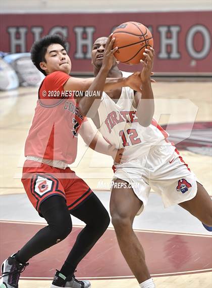 Thumbnail 1 in Crossroads vs. San Leandro (Rancho Mirage Holiday Invitational) photogallery.
