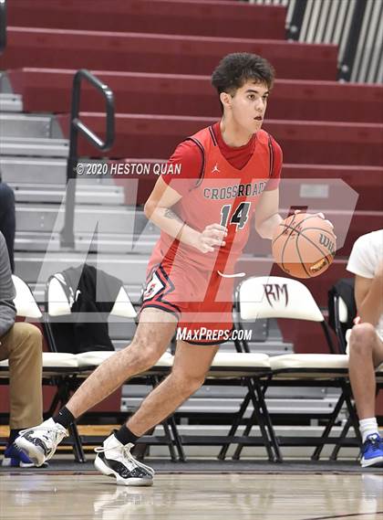 Thumbnail 3 in Crossroads vs. San Leandro (Rancho Mirage Holiday Invitational) photogallery.