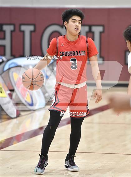 Thumbnail 2 in Crossroads vs. San Leandro (Rancho Mirage Holiday Invitational) photogallery.