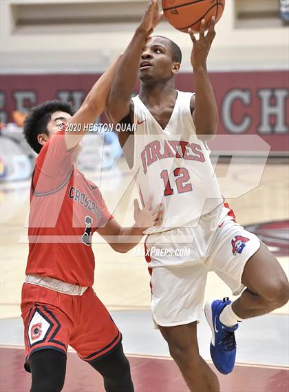 Thumbnail 2 in Crossroads vs. San Leandro (Rancho Mirage Holiday Invitational) photogallery.