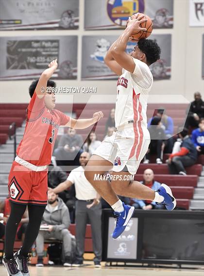 Thumbnail 2 in Crossroads vs. San Leandro (Rancho Mirage Holiday Invitational) photogallery.