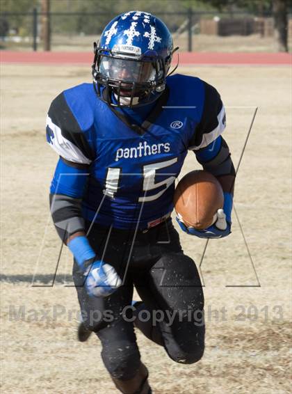 Thumbnail 3 in Greenville Christian @ Abilene Christian (TAPP's Six-Man Divison 1 Bi-District Playoff) photogallery.