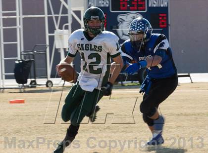 Thumbnail 3 in Greenville Christian @ Abilene Christian (TAPP's Six-Man Divison 1 Bi-District Playoff) photogallery.