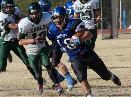 Thumbnail 1 in Greenville Christian @ Abilene Christian (TAPP's Six-Man Divison 1 Bi-District Playoff) photogallery.