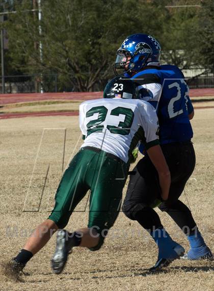 Thumbnail 3 in Greenville Christian @ Abilene Christian (TAPP's Six-Man Divison 1 Bi-District Playoff) photogallery.