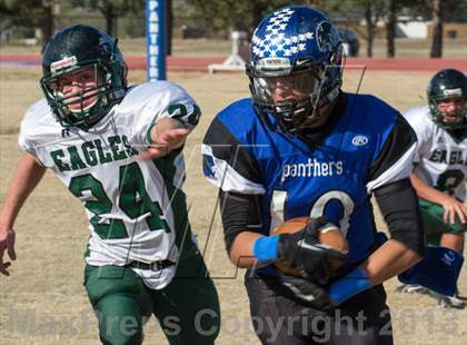 Thumbnail 2 in Greenville Christian @ Abilene Christian (TAPP's Six-Man Divison 1 Bi-District Playoff) photogallery.