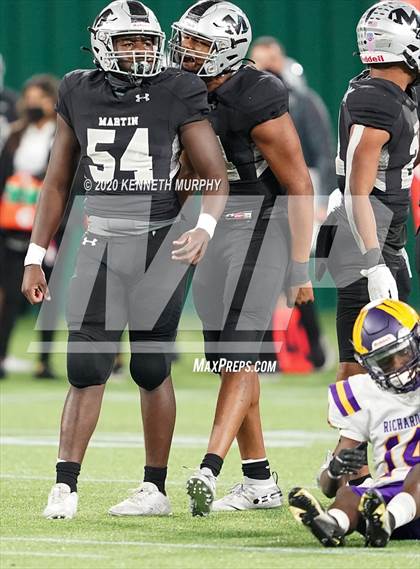 Thumbnail 3 in Martin vs Richardson (UIL 6A Bi-District) photogallery.