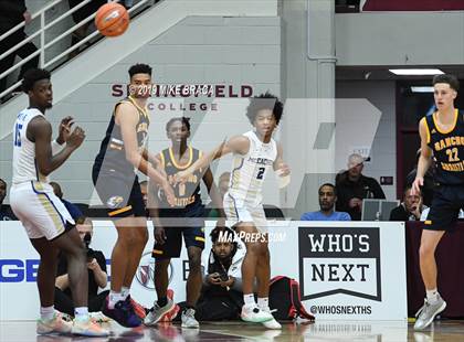 Thumbnail 2 in Rancho Christian vs. McEachern (Spalding Hoophall Classic) photogallery.