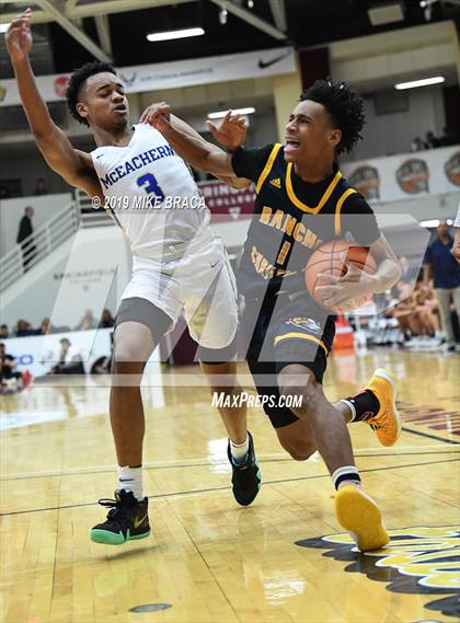 Thumbnail 3 in Rancho Christian vs. McEachern (Spalding Hoophall Classic) photogallery.
