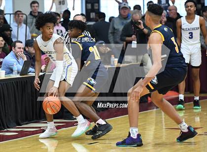 Thumbnail 1 in Rancho Christian vs. McEachern (Spalding Hoophall Classic) photogallery.
