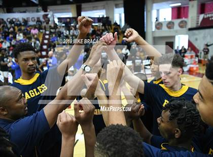 Thumbnail 1 in Rancho Christian vs. McEachern (Spalding Hoophall Classic) photogallery.
