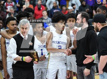 Thumbnail 1 in Rancho Christian vs. McEachern (Spalding Hoophall Classic) photogallery.