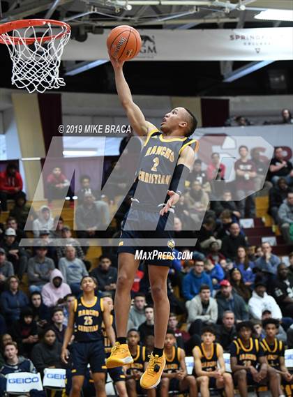 Thumbnail 2 in Rancho Christian vs. McEachern (Spalding Hoophall Classic) photogallery.