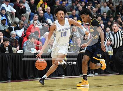 Thumbnail 3 in Rancho Christian vs. McEachern (Spalding Hoophall Classic) photogallery.