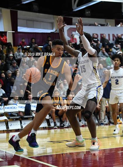 Thumbnail 1 in Rancho Christian vs. McEachern (Spalding Hoophall Classic) photogallery.