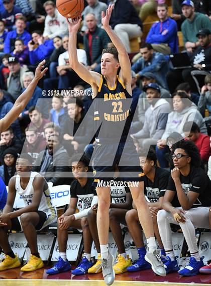 Thumbnail 3 in Rancho Christian vs. McEachern (Spalding Hoophall Classic) photogallery.