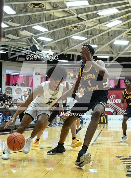 Thumbnail 2 in Rancho Christian vs. McEachern (Spalding Hoophall Classic) photogallery.