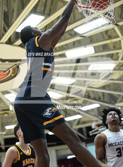 Thumbnail 1 in Rancho Christian vs. McEachern (Spalding Hoophall Classic) photogallery.