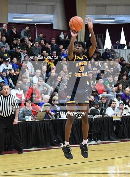 Thumbnail 2 in Rancho Christian vs. McEachern (Spalding Hoophall Classic) photogallery.