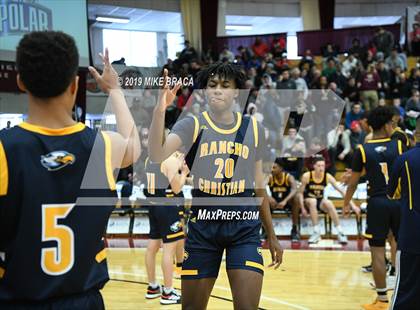 Thumbnail 2 in Rancho Christian vs. McEachern (Spalding Hoophall Classic) photogallery.