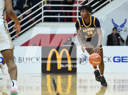 Thumbnail 1 in Rancho Christian vs. McEachern (Spalding Hoophall Classic) photogallery.