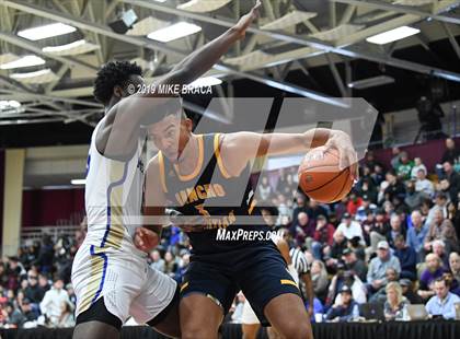Thumbnail 1 in Rancho Christian vs. McEachern (Spalding Hoophall Classic) photogallery.