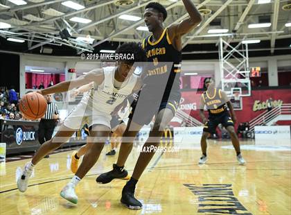 Thumbnail 3 in Rancho Christian vs. McEachern (Spalding Hoophall Classic) photogallery.