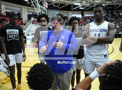 Thumbnail 1 in Rancho Christian vs. McEachern (Spalding Hoophall Classic) photogallery.