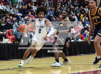 Thumbnail 2 in Rancho Christian vs. McEachern (Spalding Hoophall Classic) photogallery.