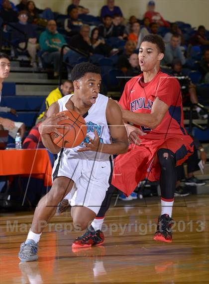 Thumbnail 2 in Findlay Prep vs. Faith Baptist Christian Academy (Tarkanian Classic) photogallery.