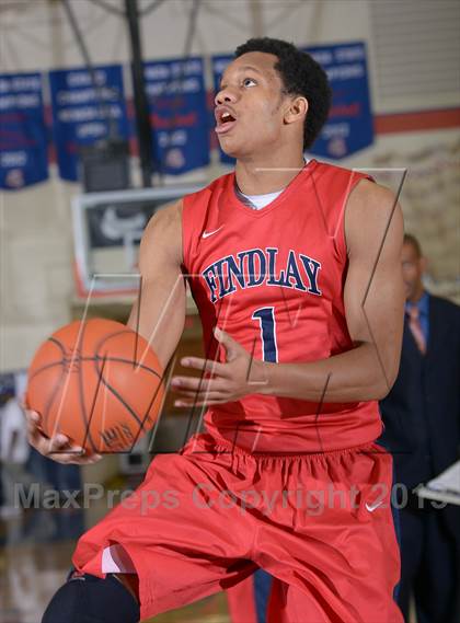 Thumbnail 1 in Findlay Prep vs. Faith Baptist Christian Academy (Tarkanian Classic) photogallery.