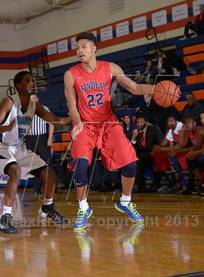 Thumbnail 1 in Findlay Prep vs. Faith Baptist Christian Academy (Tarkanian Classic) photogallery.