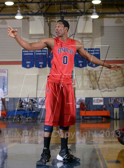 Thumbnail 3 in Findlay Prep vs. Faith Baptist Christian Academy (Tarkanian Classic) photogallery.