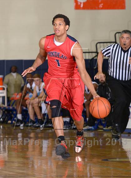 Thumbnail 2 in Findlay Prep vs. Faith Baptist Christian Academy (Tarkanian Classic) photogallery.