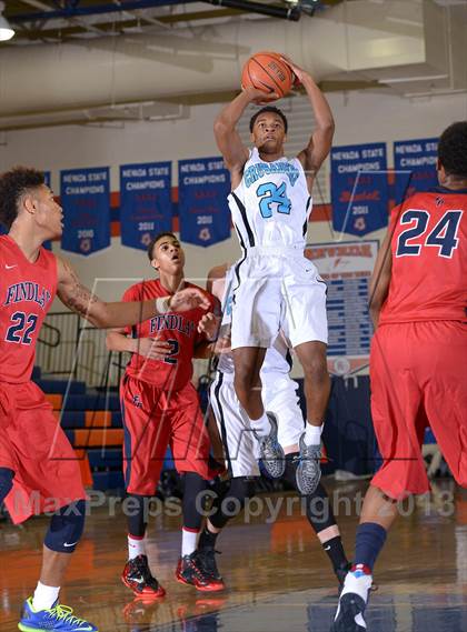 Thumbnail 2 in Findlay Prep vs. Faith Baptist Christian Academy (Tarkanian Classic) photogallery.