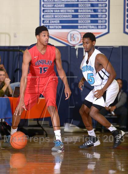 Thumbnail 1 in Findlay Prep vs. Faith Baptist Christian Academy (Tarkanian Classic) photogallery.