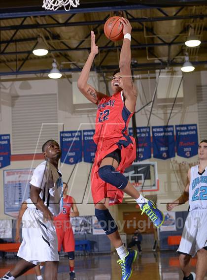 Thumbnail 1 in Findlay Prep vs. Faith Baptist Christian Academy (Tarkanian Classic) photogallery.