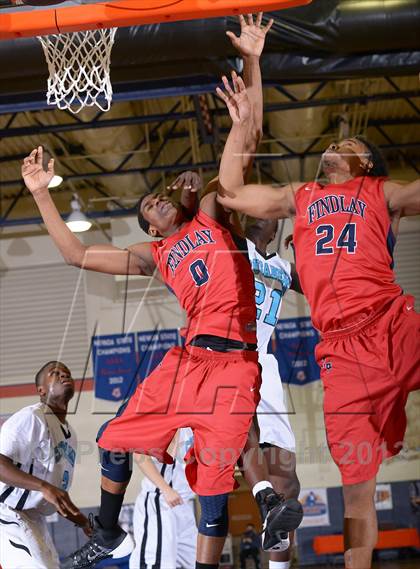 Thumbnail 2 in Findlay Prep vs. Faith Baptist Christian Academy (Tarkanian Classic) photogallery.