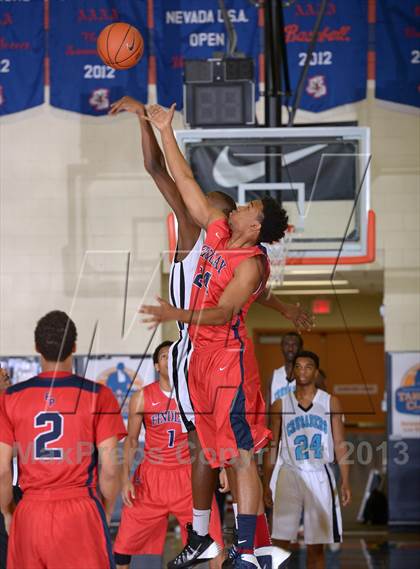 Thumbnail 1 in Findlay Prep vs. Faith Baptist Christian Academy (Tarkanian Classic) photogallery.