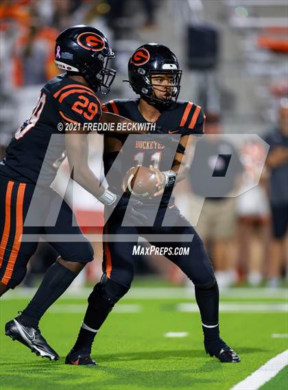 Thumbnail 2 in Gilmer vs. Celina (UIL 4A D2 Semifinal) photogallery.