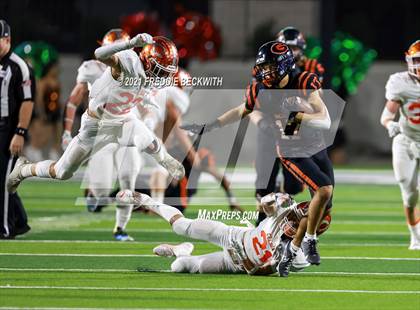 Thumbnail 2 in Gilmer vs. Celina (UIL 4A D2 Semifinal) photogallery.