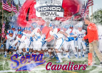 Thumbnail 1 in Serra vs. Serra (Honor Bowl-NorCal) photogallery.