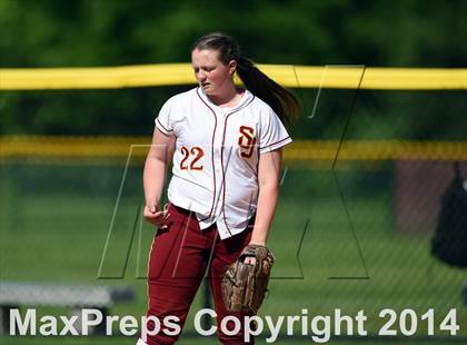 Thumbnail 2 in Wolcott @ St. Joseph (CIAC Class M 1st Round) photogallery.