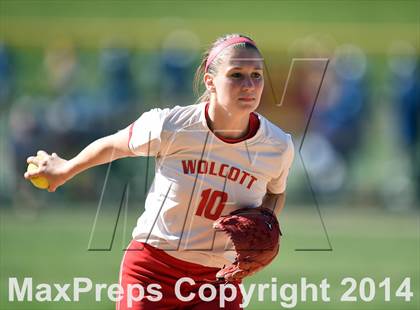 Thumbnail 2 in Wolcott @ St. Joseph (CIAC Class M 1st Round) photogallery.