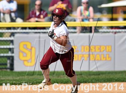 Thumbnail 3 in Wolcott @ St. Joseph (CIAC Class M 1st Round) photogallery.